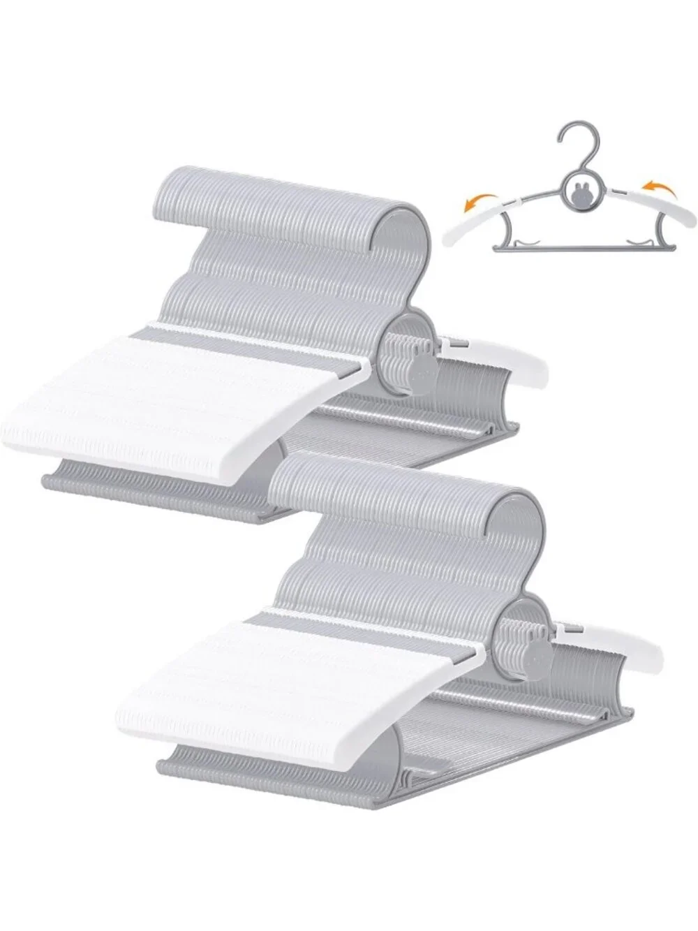 100 Pack Adjustable Baby Hangers for Kids 11